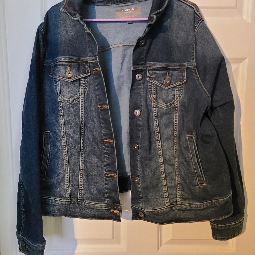 Torrid Size 2 Denim Jacket